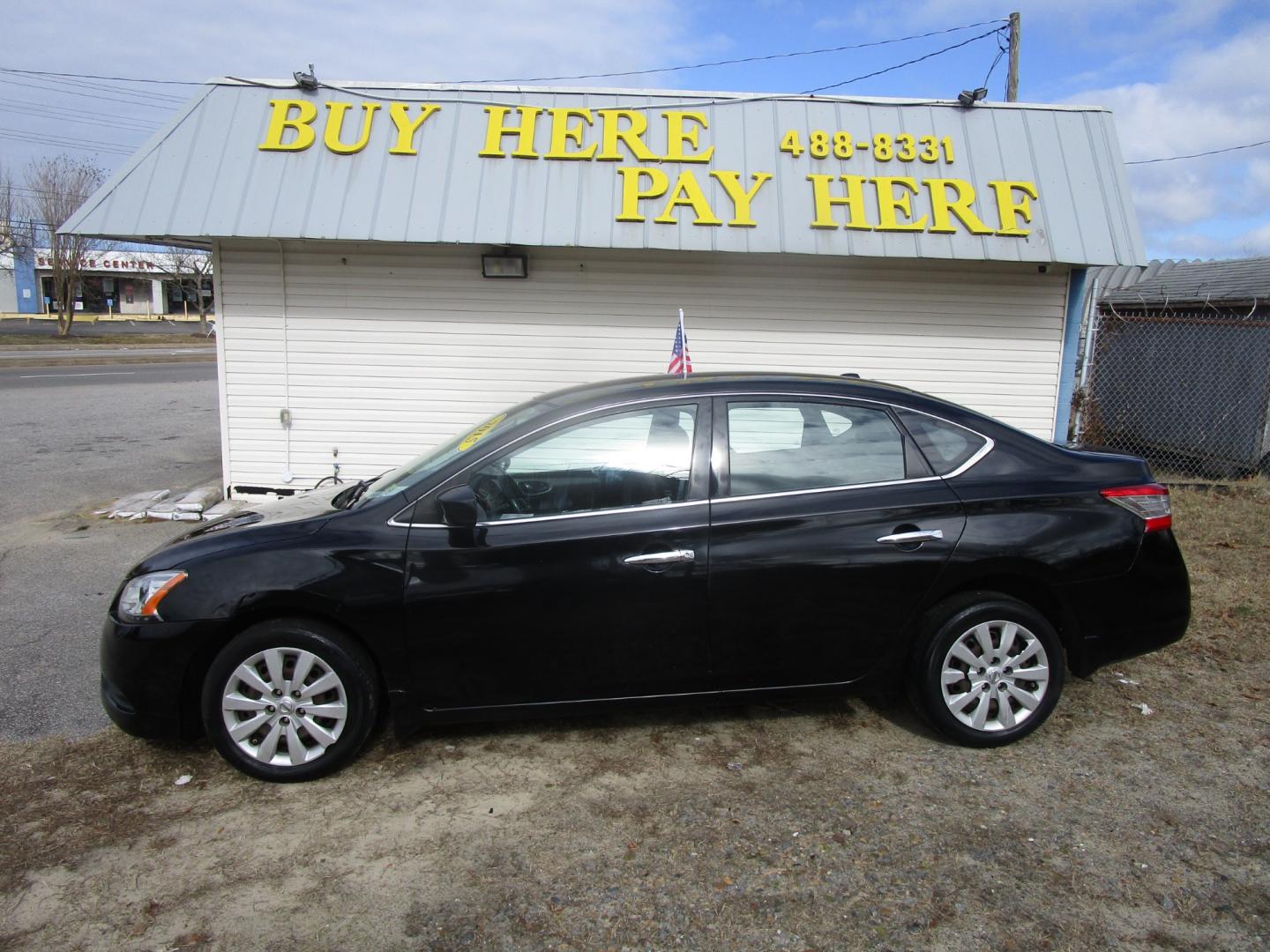 2015 Black Nissan Sentra (3N1AB7AP0FY) , located at 2553 Airline Blvd, Portsmouth, VA, 23701, (757) 488-8331, 36.813889, -76.357597 - **VEHICLE TERMS*** Down Payment: $899 Weekly Payment: $100 APR: 23.9% Repayment Terms: 42 Months ***CALL ELIZABETH SMITH - DIRECTOR OF MARKETING @ 757-488-8331 TO SCHEDULE YOUR APPOINTMENT TODAY AND GET PRE-APPROVED RIGHT OVER THE PHONE*** - Photo#0